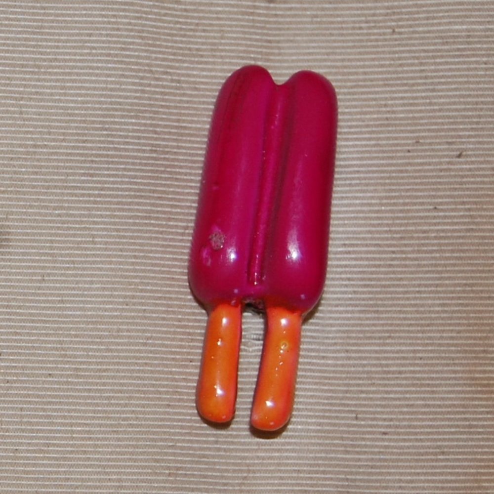 Vintage Pink Popsicle Brooch